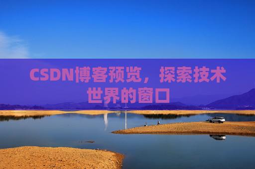 CSDN博客预览，探索技术世界的窗口